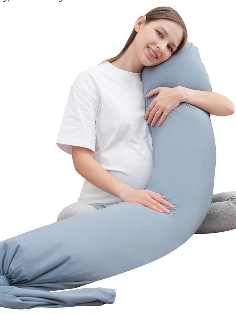 Full-body pregnancy pillow